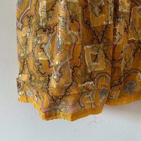 Anthropologie / HD in Paris Goldspun Paisley Dress - Picture 9 of 12